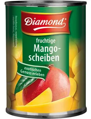 Obrázek produktu pro Diamond ovocné plátky manga lehce pocukrované 425g