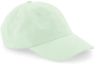 Immagine prodotto di Beechfield B653 | Cappellino a 6 pannelli a basso profilo / Visiera precurvata - Colore: Menta pastello - Taglia: Unica