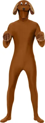 Immagine prodotto di Costume da cane carino, colore marrone, taglia unica