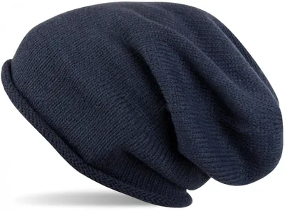 Produktbild von styleBREAKER warme Feinstrick Beanie Mütze in Unifarben, Strickmütze mit Rollrand, Wintermütze, Uni 04024063
