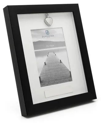 Fotolijst mit Aschefach 10x15 cm Schwarz