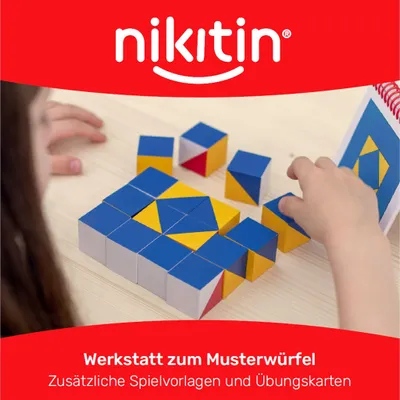 Image de Das Nikitin Material. N1 Musterwürfel: Werkstatt Übungskarten und Spielvorlagen zum Musterwürfel