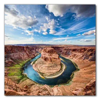 Produktbild von Wallario selbstklebende Möbelfolie/ Tischdecke für Innen und Außen, Größe: 100 x 100 cm - Grand Canyon