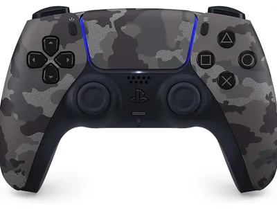 Image de Manette sans fil Sony DualSense camouflage gris pour PlayStation 5