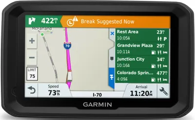Produktbild von Garmin dēzl 580 LMT-D, 12,7 cm (5"), 480 x 272 Pixel, TFT, Flash, MicroSD (TransFlash), 16 GB
