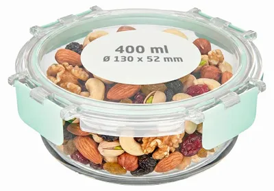 Image de Amig - Récipients en verre hermétiques pour aliments - Capacité : 400 ml