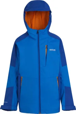 Produktbild von Regatta - "Calderdale II" Jacke, wasserfest für Kinder RG9741 (128) (Königsblau/Marineblau)