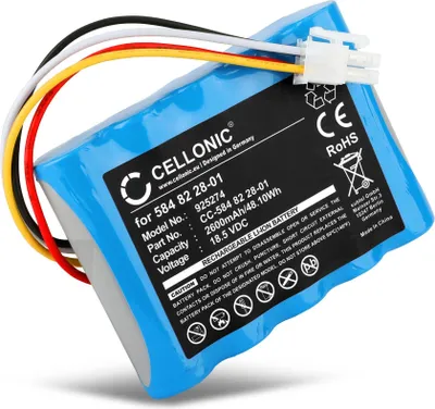 Immagine prodotto di CELLONIC 1x Batteria per Attrezzo Compatibile con Gardena Sileno, Compatibile con Husqvarna R100Li, R100Lic, 589586201 – (2600mAh , 18.5V)