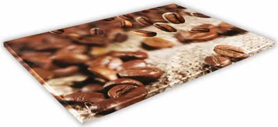 Zdjęcie produktu dla SZKLANA DESKA KUCHENNA 60x30 216d Ziarna kawy