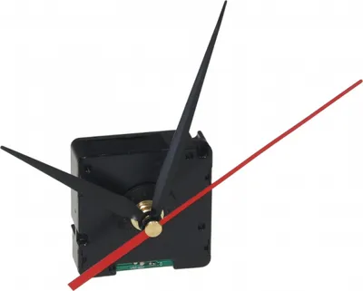 Image de Horloge radio DCF ChiliTec avec 3 jeux d'aiguilles en plastique
