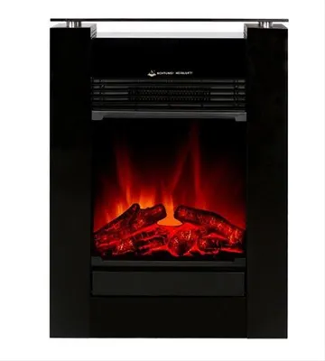 Produktbild von El Fuego Elektrokamin / Dekokamin Tessin 1800W schwarz