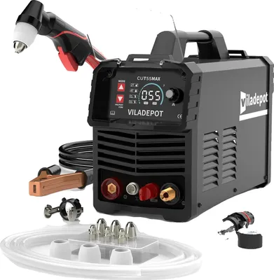 Obrázok produktu pre Plazmová fréza, napätie 220 V ± 15 %, prúd 15-55 A, maximálna hrúbka rezu 15 mm, rozmery 45,5 x 35,5 x 31 cm, hmotnosť 8,8 kg