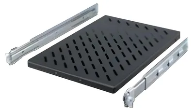 Produktbild von Rittal Rack - Regal - RAL 9005 - 1U - 48.3 cm (19")