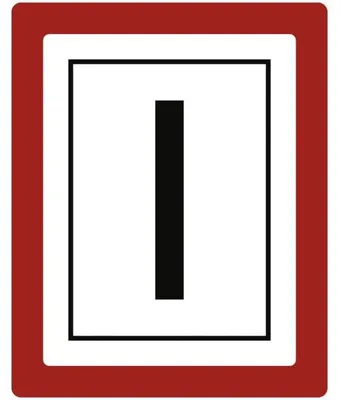 Produktbild von Dreifke® Aufkleber Brandschutzschild Hinweisschild auf Brandwand, nicht ohne ...