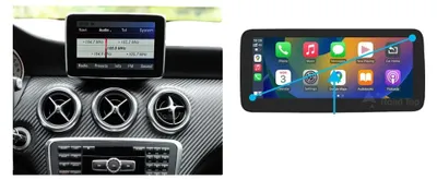 Zdjęcie produktu dla Multimedialny ekran dotykowy, bezprzewodowy CarPlay, zintegrowany Bluetooth, 10,25 A CLA GLA