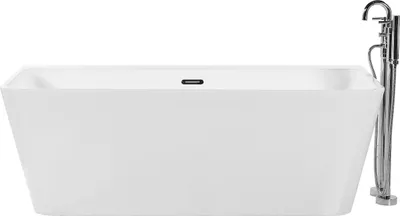 Produktbild von BELIANI Badewanne Weiß 170 x 80 cm Rechteckig Acryl Minimalistisch Modern