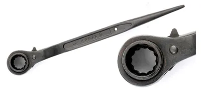 Produktbild von Doppelseitiger Ratschen-Steckschlüssel 17x19 mm. 52935 VOREL