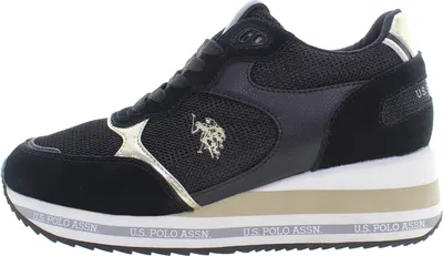 Produktbild von US Polo Sylvi Damen Sneaker in Schwarz, Größe 37