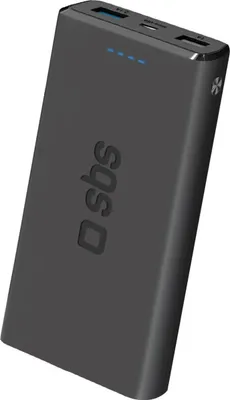 Image de SBS Powerbank 10.000 mAh 2 USB 2.1 A, noir