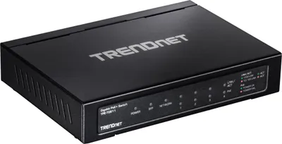 Produktbild von TRENDnet TPE-TG611 6-Port Switch PoE+ Gigabit