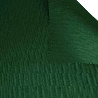 Outdoorstoff Oxford 600D UV Schutz doppelt PU beschichtet dunkelgrün