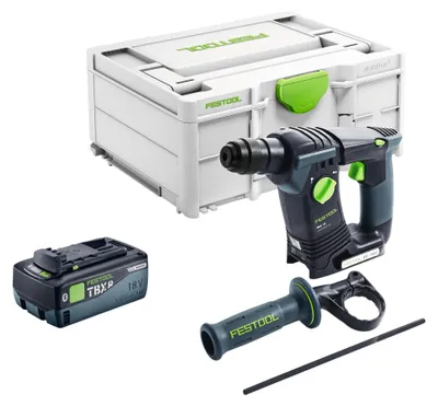 Produktbild von Festool BHC 18-Basic Akku Bohrhammer 18 V 1,8 J SDS Plus Brushless + 1x Akku 8,0 Ah + Systainer - ohne Ladegerät