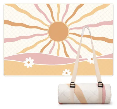 Produktbild von Wasserdichte Picknickdecke, 200 x 300 cm, mit Tragegurt