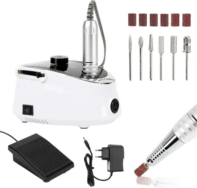 Produktbild von SWANEW Elektrische Nagelfräser 35000 U/min Maniküre Set Profi Pediküre Nagelfeile Fußpflege
