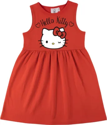 Zdjęcie produktu dla Letnia sukienka Hello Kitty czerwona 152 cm