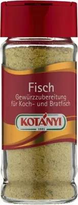 Produktbild von Kotanyi Fisch Gewürzzubereitung für Kochfisch und Bratfisch 50g