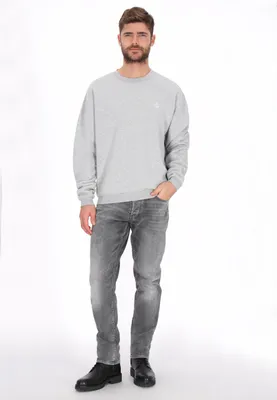 Produktbild von SAPORTA herren sweatshirt - grau melange, S