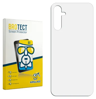 Produktbild von BROTECT Schutzglas für Samsung Galaxy A14 4G (Rückseite) Schutzfolie Panzer Folie Glas Display Schutz klar