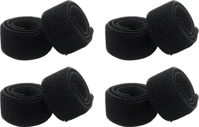 Produktbild von 4 Stš¹ck Hosenklammer Fahrrad Elastisches Klettband Hosenschutz
