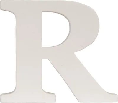 Zdjęcie produktu dla Litera R - 9x8 cm MDF