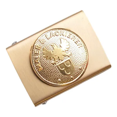 Produktbild von Koppelschloss Maler und Lackierer Handwerk und Zunft – golden - für Alt-Meister - für 4,5 cm breite Koppelgürtel