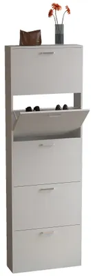 Obrázek produktu pro Dřevěný botník Skříňka na boty Výklopník na boty Sulos XL