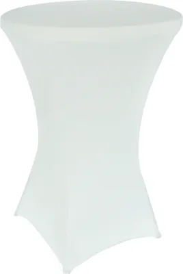 Produktbild von Giga Meubel Stehtischrock Mike - Weiß Polyester - 80cm