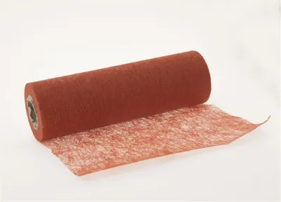 Produktbild von 20m Vlies Tischband B23cm Tischläufer Tischdeko Hochzeit Kommunion Konfirmation, Farbe:terracotta