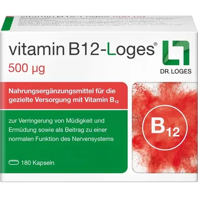 Image de Vitamine B12-Loges 500 μg gélules 180 pcs