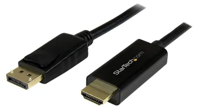 Image de StarTech.com DP2HDMM5MB câble vidéo et adaptateur Noir
