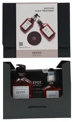Imagen del producto de Kit para el cuidado del cabello G Set Depot: 200 Tratamientos capilares. Incluye: 209 Loción capilar calmante, 100 ml + 109 Champú calmante, 250 ml