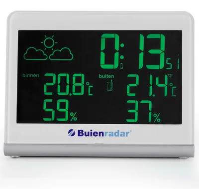 Produktbild von Buienradar BR-600 - Wetterstation mit drahtlosem Außensensor