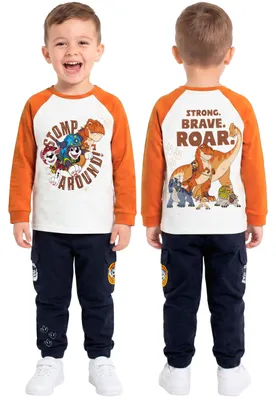 Produktbild von PAW PATROL Bekleidungsset, Marshall & Rex Jungen-T-Shirt & Jogginghose 98