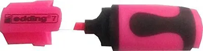 Produktbild von edding 7 Mini-Textmarker - Keilspitze - 1-3 mm - neonpink
