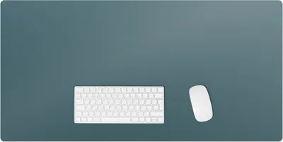Produktbild von Dunkle Meeresfarbe – Schreibtischunterlage – Rutschfeste Tischunterlage – Schreibtischmatte für Büro & Zuhause – Schreibunterlage – Mauspad – Tischmatte – 100 x 50 cm