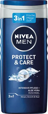 Produktbild von NIVEA 4006000063836, Duschgel, 250 ml, Erwachsene, Männer, Körper & Haar, Jeder Hauttyp