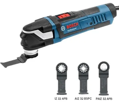 Produktbild von Bosch Multifunktionswerkzeug GOP 40‑30 STARLOCKPlus + 3 Zubehörteile im L‑BOXX‑Koffer - 0601231004
