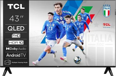 Produktbild von TCL S59K 43S59K, 109,2 cm (43"), 1920 x 1080 Pixel, QLED, Smart-TV, WLAN, Metallisch