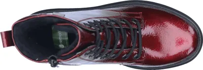Produktbild von Remonte Damen Stiefelette glänzende Optik mit Warmfutter und Tex Membran D0C82, Größe:39 EU, Farbe:Rot