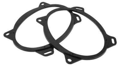 Lautsprecher-Distanzring 6x9 Zoll, schwarz, 2 Stück